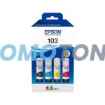 EPSON 103 C13T00S64A CMYK INK - 27000 PAGES FOR ECOTANK L11050