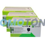 Lexmark CS720DE Corp Toner Black 3 Pack
