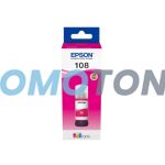 EPSON 108 C13T09C34A MAGENTA INK - 7200 PAGES FOR ECOTANK L18050
