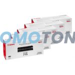 Canon 715 Toner Cartridge Black Pack Of 5