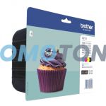 BROTHER LC-123 LC123VALBPDR CMYK INK - 2400 PAGES FOR DCP-J132W