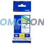 BROTHER TZE-243 BLUE ON WHITE TAPE CASSETTE FOR P-TOUCH CUBE PLUS PT-P710BT