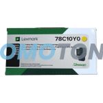 LEXMARK 78C10Y0 YELLOW TONER - 1400 PAGES FOR CS421DN