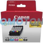 CANON PGI-570 CLI-571 0372C006 BLACK / COLOR INK - 600 B/W PAGES FOR PIXMA MG5740