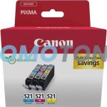 CANON CLI-521 2934B016 CMY INK - 1413 PAGES FOR PIXMA MP540