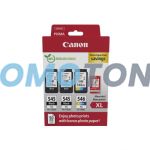 CANON PG-545XL CL-546XL 8286B015 CMYK INK - 800 B/W PAGES FOR PIXMA IP2850
