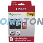 CANON CL-541 PG-540 5225B013 BLACK / COLOR INK - 180 B/W PAGES FOR PIXMA MG2150