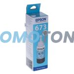 EPSON T6735 673 C13T67354A LIGHT CYAN INK - 1800 PAGES FOR ECOTANK L1800