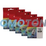 Canon BCI-15 Twinpack Ink Black 5 Pack