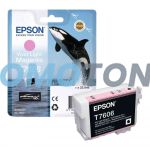 EPSON T7606 C13T76064N10 VIVID LIGHT MAGENTA INK - 2200 PAGES FOR SURECOLOR P600