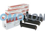 Oki C5800/C5900 Image Drum Black 3 Pack