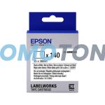 EPSON LK-8WBWAC BLACK / WHITE LABELS FOR LABELWORKS LW-Z900FK