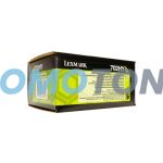 LEXMARK 702HY 70C2HY0 YELLOW TONER - 3000 PAGES FOR CS-310N