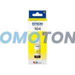 EPSON 104 C13T00P440 YELLOW INK - 7500 PAGES FOR ECOTANK ET-14100