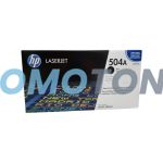 HP 504A CE250A BLACK TONER - 5000 PAGES FOR COLOR LASERJET CM3530