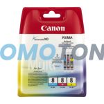 CANON CLI-8 0621B026 CMY INK - 840 PAGES FOR PIXMA IP3300
