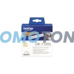 BROTHER DK-11203 BLACK ON WHITE LABELS FOR QL-500