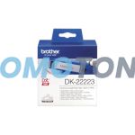 BROTHER DK-22223 BLACK ON WHITE P-TOUCH TAPE FOR QL-500