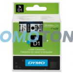 DYMO D1 S0720920 BLACK ON CLEAR LABELS FOR LM 400