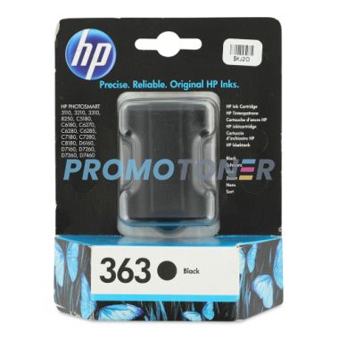 HP 363 C8721EE NERO INCHIOSTRO - 410 PAGINE PER ENVY INSPIRE 7252E
