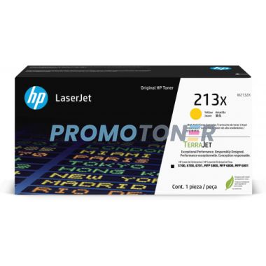 HP 213X W2132X GIALLO TONER - 6000 PAGINE PER COLOR LASERJET ENTERPRISE 5700DN