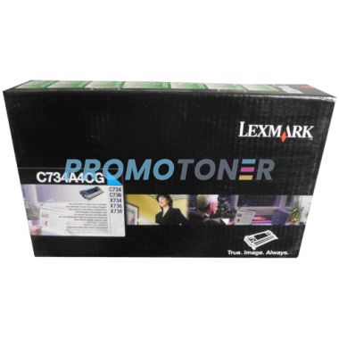 LEXMARK C734A2CG CIANO TONER - 6000 PAGINE PER C-734DN