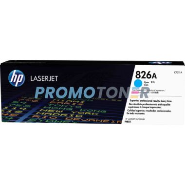 HP 826A CF311A CIANO TONER - 31500 PAGINE PER COLOR LASERJET ENTERPRISE M855DN