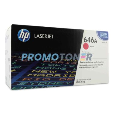 HP 646A CF033A MAGENTA TONER - 12500 PAGINE PER COLOR LASERJET ENTERPRISE CM4540