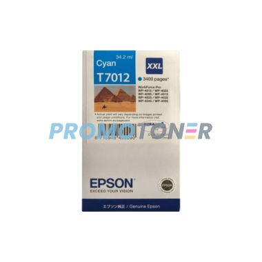 EPSON T7012 C13T70124010 CIANO INCHIOSTRO - 3400 PAGINE PER WORKFORCE PRO WP-4015DN