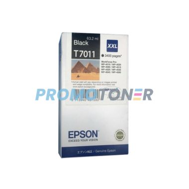 EPSON T7011 C13T70114010 NERO INCHIOSTRO - 3400 PAGINE PER WORKFORCE PRO WP-4015DN