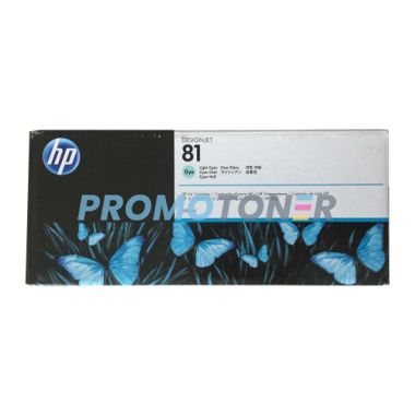 HP 81 C4934A CIANO CHIARO INCHIOSTRO - 1000 PAGINE PER DESIGNJET 5000 42INCH