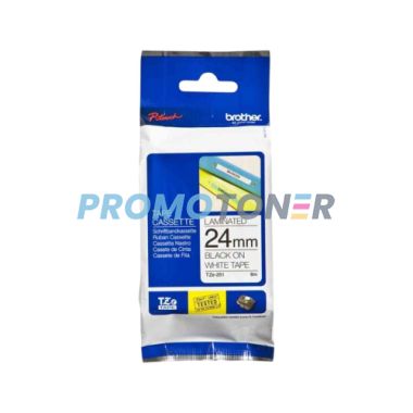 BROTHER TZE-251 NERO SU BIANCO P-TOUCH TAPE PER P-TOUCH CUBE PLUS PT-P710BT