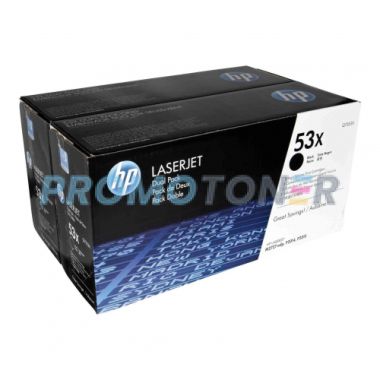 HP 53X Q7553XD SCHWARZ TONER - 14000 SEITEN FÜR LASERJET M2727NF MFP