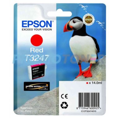 EPSON 324 T3247 C13T32474010 ROT TINTE - 980 SEITEN FÜR SURECOLOR P400