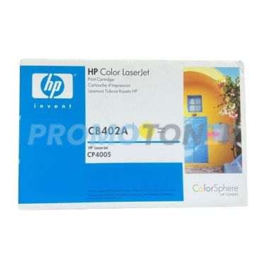 HP 642A CB402A GELB TONER - 7500 SEITEN FÜR COLOR LASERJET CP4005DN
