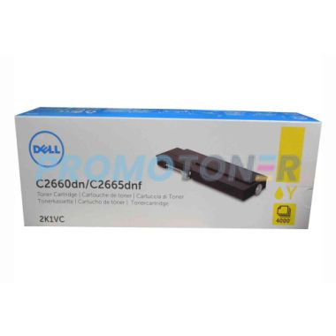 DELL 2K1VC GELB TONER - 4000 SEITEN FÜR C2660DN COLOR PRINTER