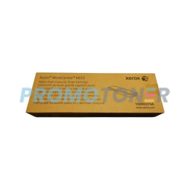 XEROX 106R02746 GELB TONER - 7500 SEITEN FÜR WORKCENTRE 6655/X