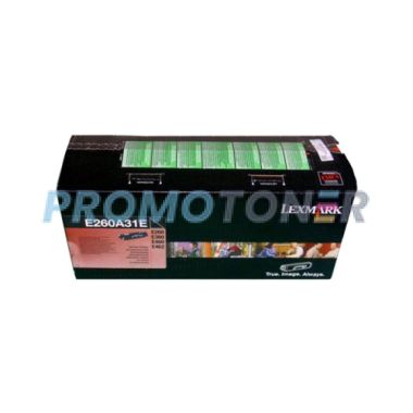 LEXMARK E260A31E SCHWARZ TONER - 3500 SEITEN FÜR E-260D