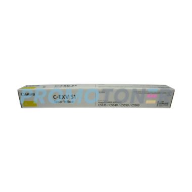 CANON C-EXV 51 0484C002 GELB TONER - 60000 SEITEN FÜR IMAGERUNNER ADVANCE C5535