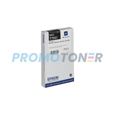 EPSON T7551 C13T75514N SCHWARZ TINTE - 5000 SEITEN FÜR WF-8090DW