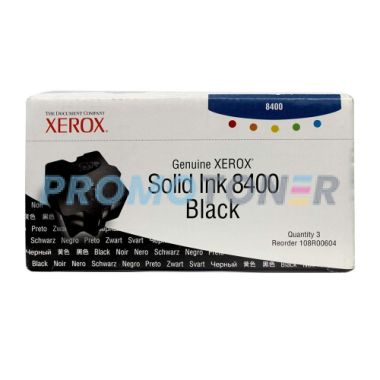 XEROX 108R00604 SCHWARZ TINTE - 3400 SEITEN FÜR PHASER 8400