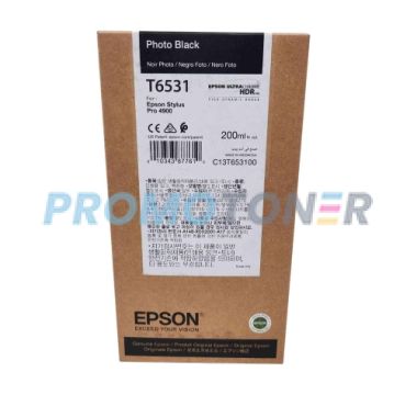 EPSON T6531 T653 C13T653100 PHOTO BLACK TINTE FÜR STYLUS PRO 4900