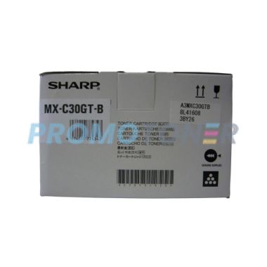 SHARP MX-C30GTB SCHWARZ TONER - 6000 SEITEN FÜR MX-C250F