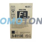 RISO F II TYPE S-8113E NERO INCHIOSTRO - 20000 PAGINE PER EZ 200