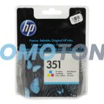 HP 351 CB337EE CMY INCHIOSTRO - 170 PAGINE PER DESKJET D4260