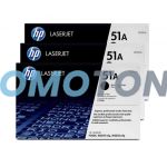 HP 51A Toner Black 3 Pack