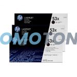 HP 53X Dualpack Toner Black 3 Pack