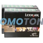 Lexmark T644 Toner Black 21K 2 Pack