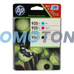HP 934XL 935XL X4E14AE CMYK INCHIOSTRO - 2475 PAGINE A COLORI PER OFFICEJET 6812