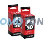 Lexmark 50 Ink Cartridge Black Pack Of 2